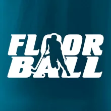 Floorball nápis rovný