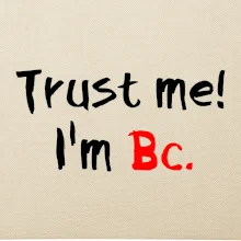Trust me I´m  Bc. / Ver mi som Bc.