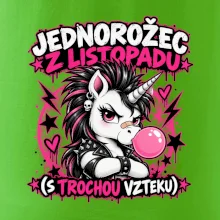 Novembrový punkový jednorožec s čírom