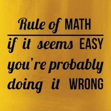 Rule of math Rule of math