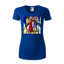 Vitráž - Ježiš a kríž