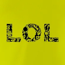 LOL nápis