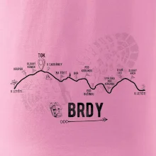 Profil kopců - Brdy