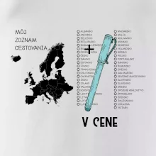 Môj cestovný zoznam - Európa