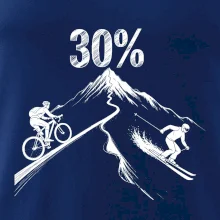 Narodeniny cyklista a lyžiar 30