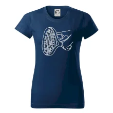 Tenisová raketa jedným ťahom Tenisová raketa jedným ťahom