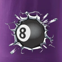 Biliardová guľa v triku