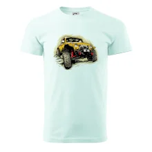 Žltý offroad s navijakom