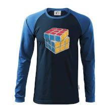 Rubikova kocka kreslená