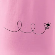 Dráha letu včely - slučka Dráha letu včely - slučka