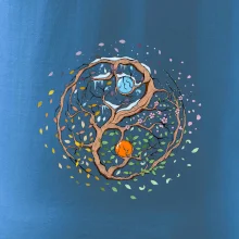 Yin & Yang strom - zima, leto