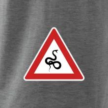 Dopravná značka - Pozor had