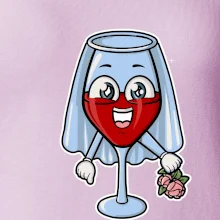 Červené víno pro nevěstu