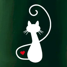 Zamilovaná mačka spredu