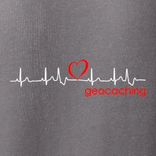 Moje srdce bije pre Geocaching -Text
