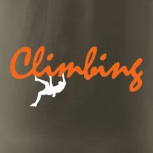 Climbing písací text