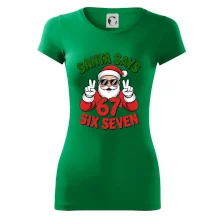 Santa says 67