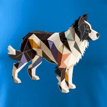 Border kólia zlepená z papiera