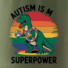 Dinousarus a puzzle  Autism is my superpower