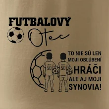 Futbalový otec - Dvaja synovia (vaše meno a číslo)