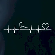 Hokejový hráč EKG