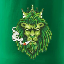 Zhulený lev zelený