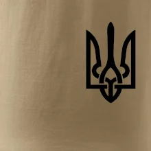 Ukrajina trojzubec prsník