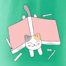 Učenie na štátnice mačka