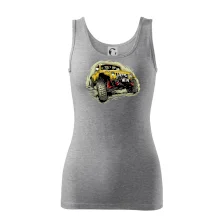 Žltý offroad s navijakom