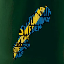 Mapy - názvy miest - Švédsko