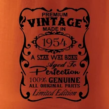 Vintage Etiketa - 1954