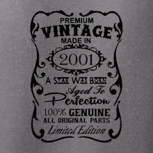 Vintage Etiketa - 2001