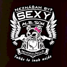 Neznášam byť sexy - Motorkárka