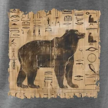 Egyptské hieroglyfy medveď
