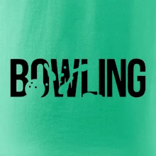 Bowling nápis kolky Bowling nápis kolky
