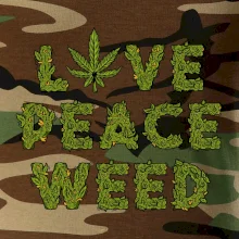 Love peace weed