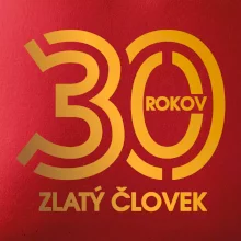 30 rokov zlatý človek