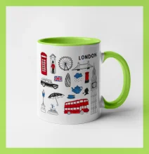 Velká Británie - kreslené ikonky