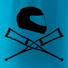 Cestná helma / barle