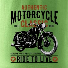 Authentic classic ride to live