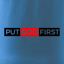 Put God first obdĺžnik