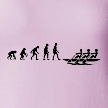 Evolúcia veslovanie 3 ľudia