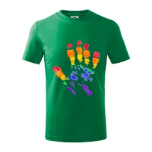 LGBT hand print
