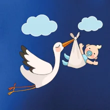 Bocian čakáme bábätko - chlapec