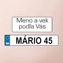ŠPZ Meno a vek