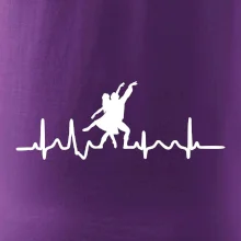 EKG tanec - tancujúca dvojica