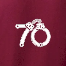 Narodeninové tričko pre policajta - putá 70