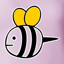 Včielka kreslená