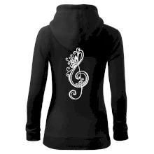 Husľový kľúč kvety Husľový kľúč kvety