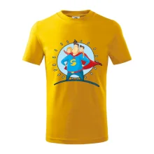 Táta superman - dievča a chlapec